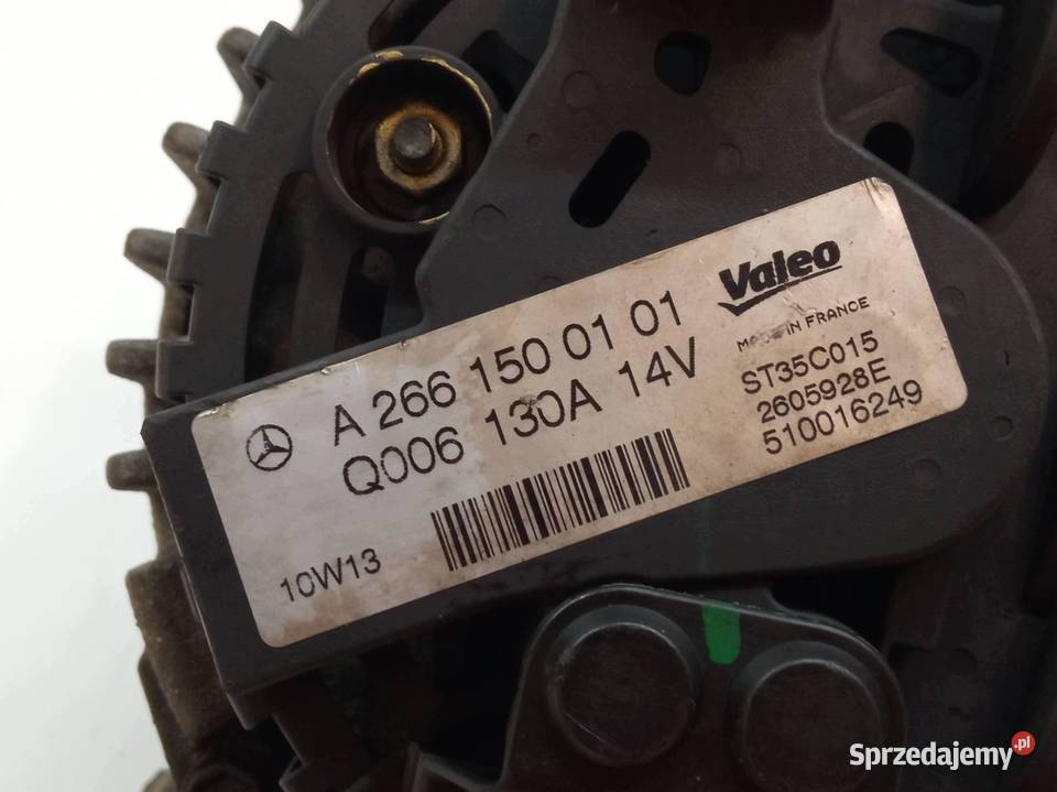ALTERNATOR A2661500101 15 B MercedesBenz Bklasa świętokrzyskie