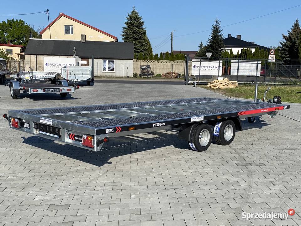 LORRIES 305021 Laweta uchylna DMC 3T 5m 2023 Lawety Kowal