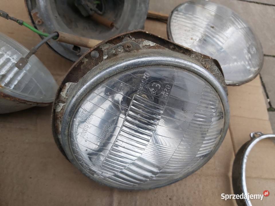 Reflektory lampy Fiat 125p nie Polonez FSO Wola Dębińska