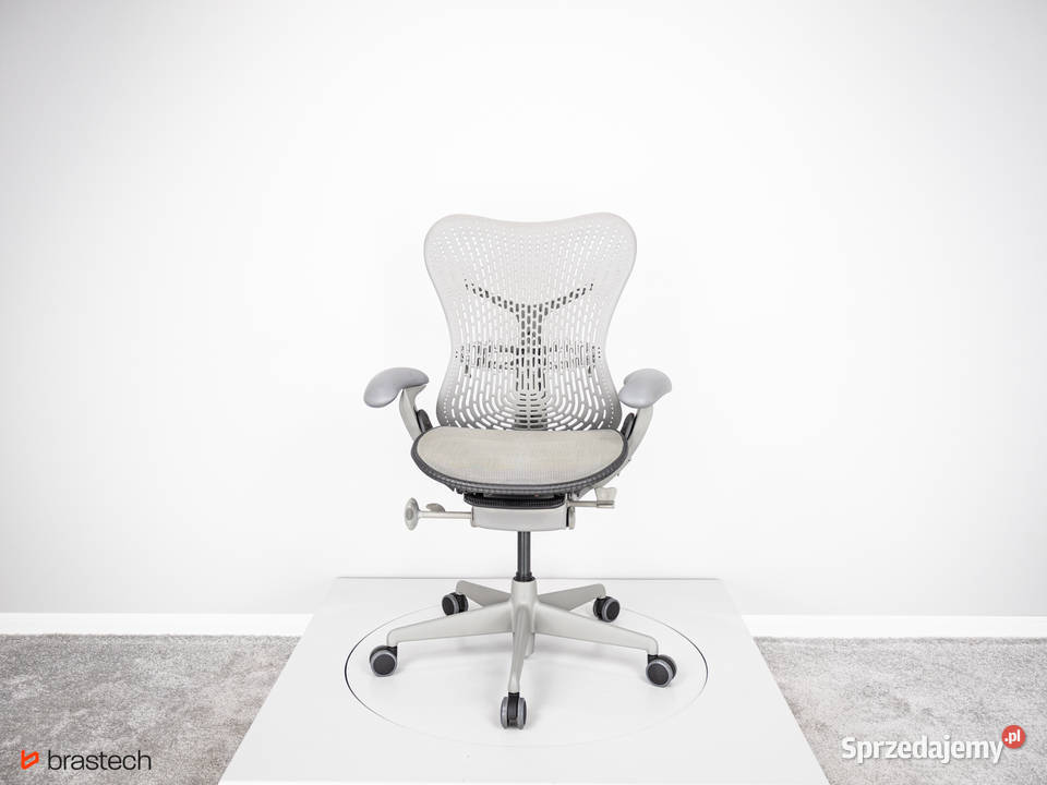 Fotel biurowy Herman Miller Mirra jasne Fotele i krzesła obrotowe Sątoczno