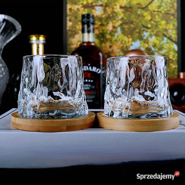 Obrotowe szklanki do whiskey 200 ml dolna Warszawa