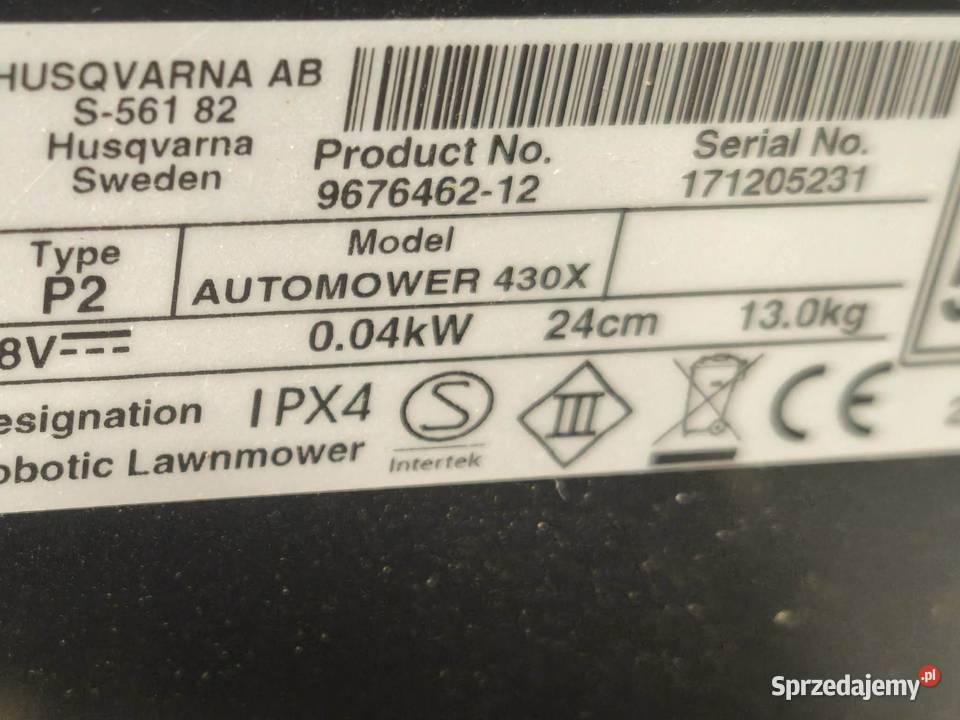 Robot koszący Husqvarna Nowy Żmigród