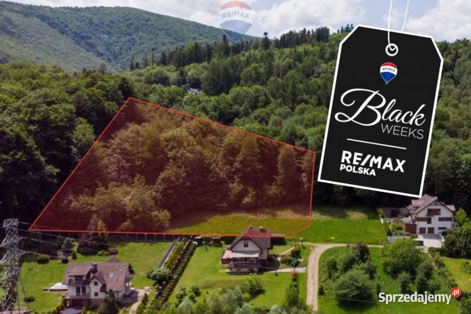BLACK WEEKS Najwyższa działka pod Czantorią Sprzedaż Nieruchomości śląskie Ustroń