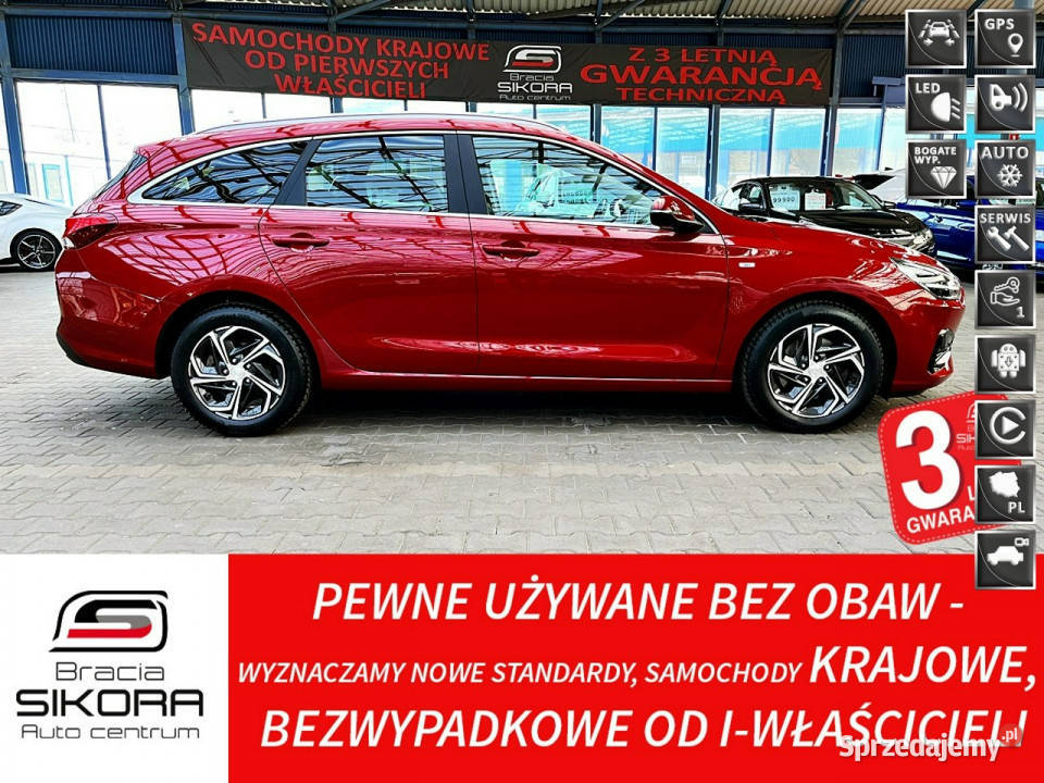 Hyundai i30 15 Turbo Moc160 FullLEDNAVIKamera śląskie Mysłowice
