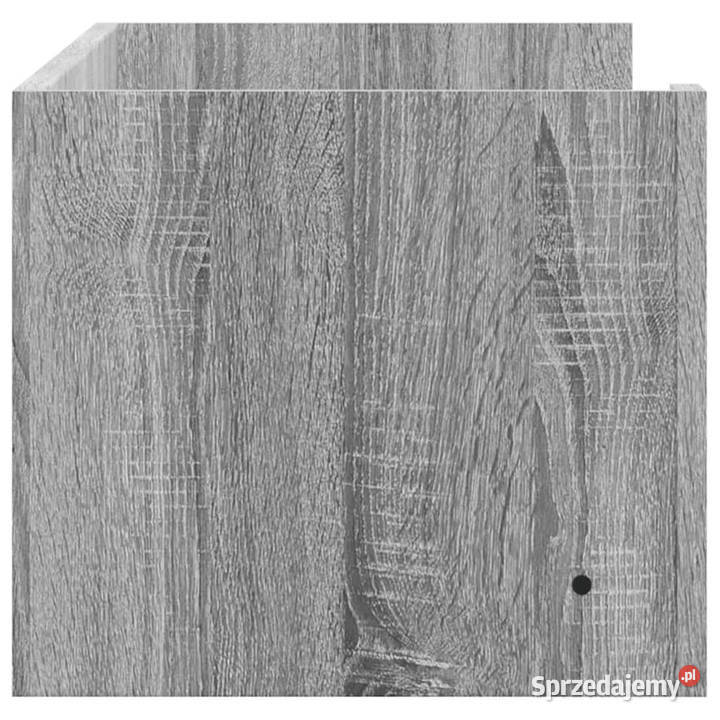 Półka ścienna szary dąb sonoma 100x35x305 Półki Warszawa