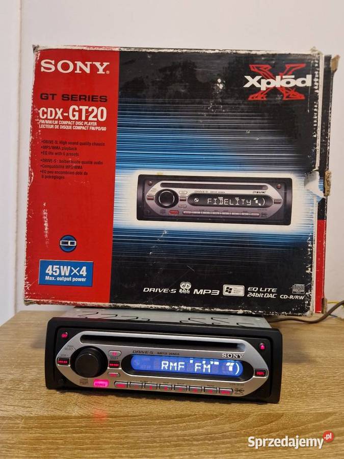 Radio Samochodowe Sony CDXGT20 nowe nigdy nie MP3 Bydgoszcz