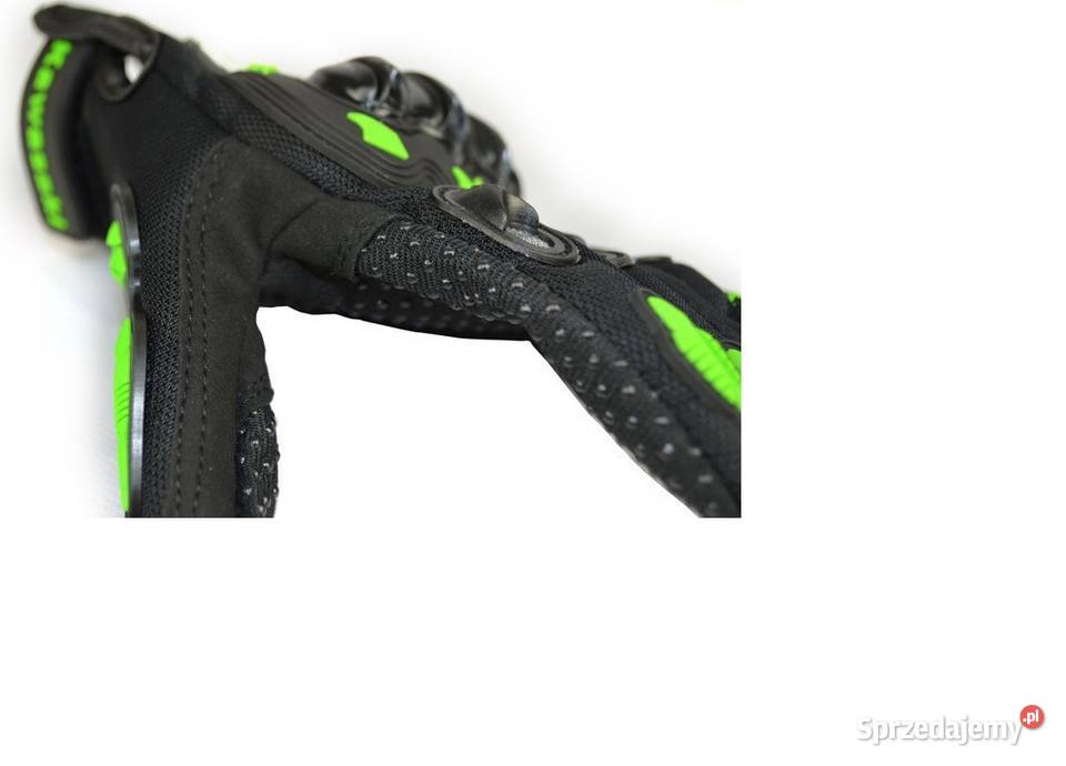 Rękawice motocyklowe Kawasaki XL 9 Nowe enduro Szczerbice