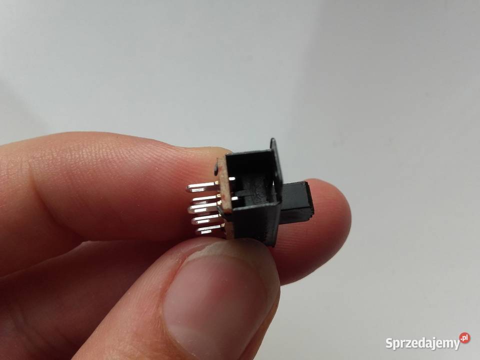 Przełącznik suwakowy 6Pin DPDT 2P2T Model kujawsko-pomorskie Bydgoszcz