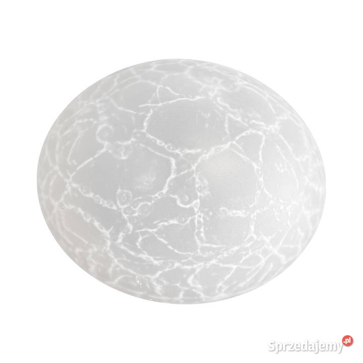 Modernistyczna lampa sufitowa plafon szklany VEB Warszawa sprzedam
