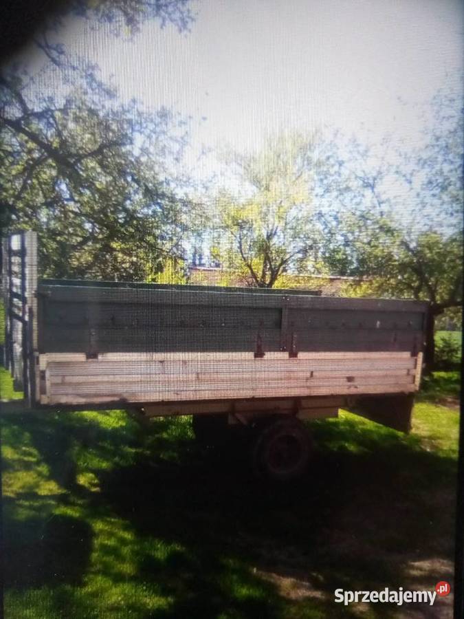 Przyczepa rolnicza nieuszkodzony Radomsko sprzedam