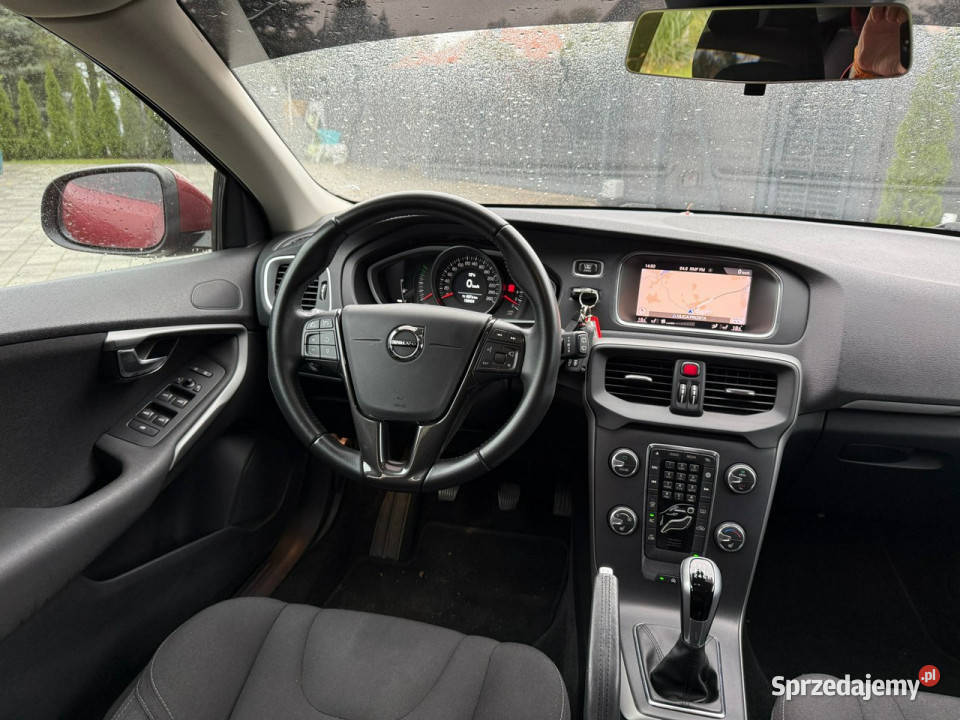 Volvo V40 T2 122 Bogata Navi 2 KLUCZE Gwarancja bordowy Przeźmierowo