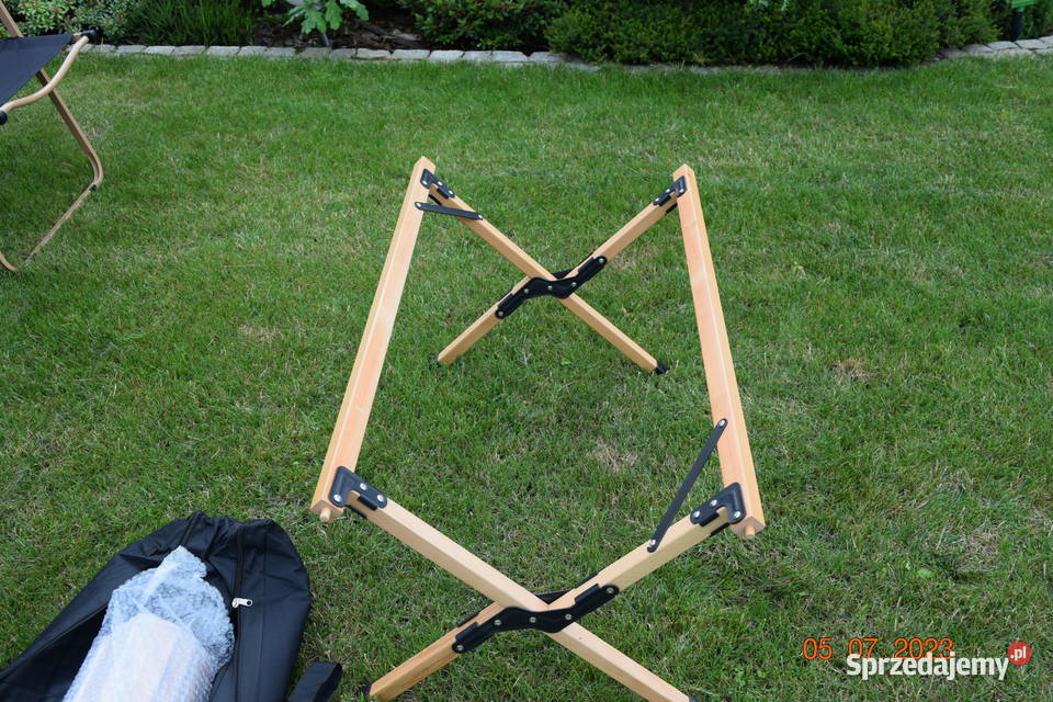 stół bukowy skladany camping systemie Bosutów