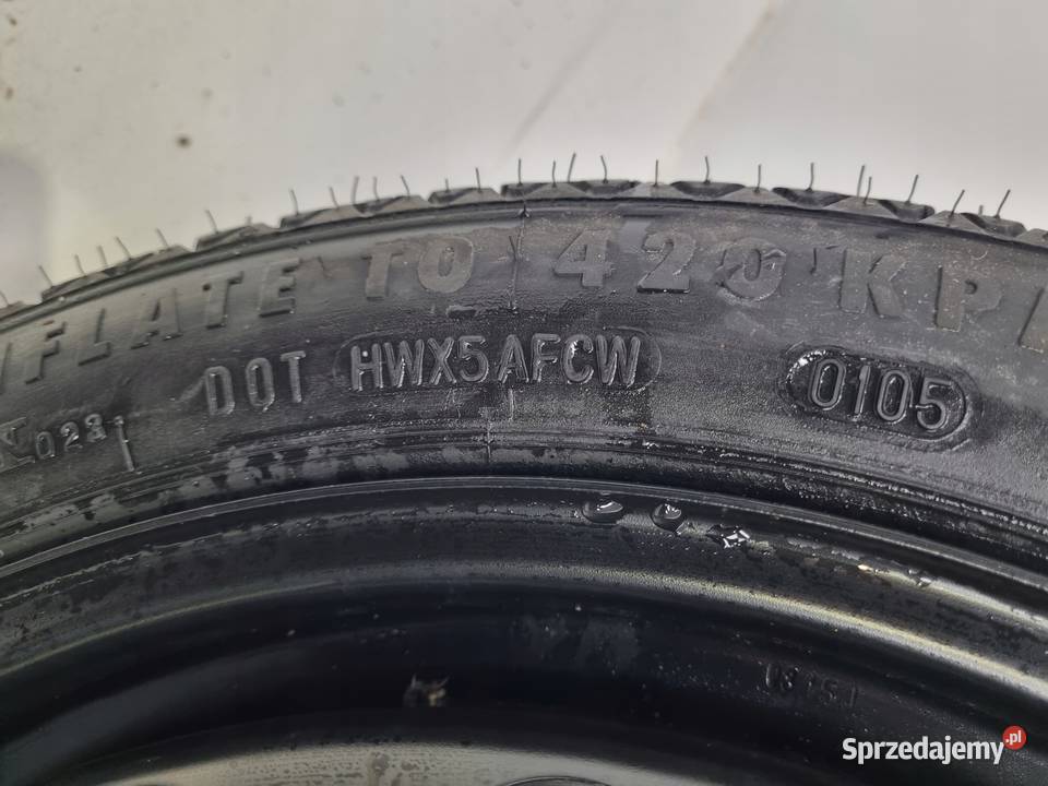 KOŁO DOJAZDOWE Opel Vectra C Astra H dojazdówka lubelskie Chełm