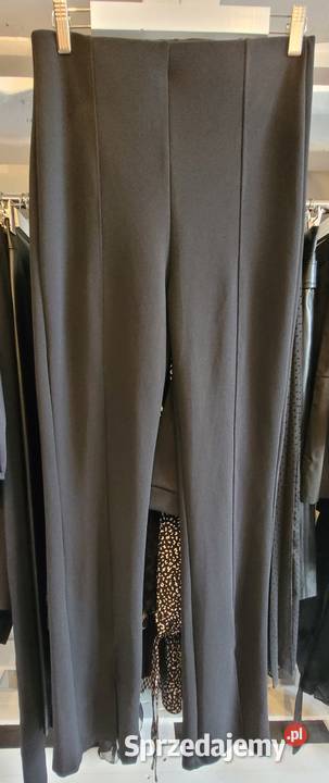 BERSHKA SPODNIE LEGGINSY GETRY SZEROKA NOGAWKA Kalisz