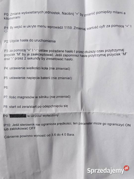 Hulajnoga Motus pro 10 2022 Rzeszów