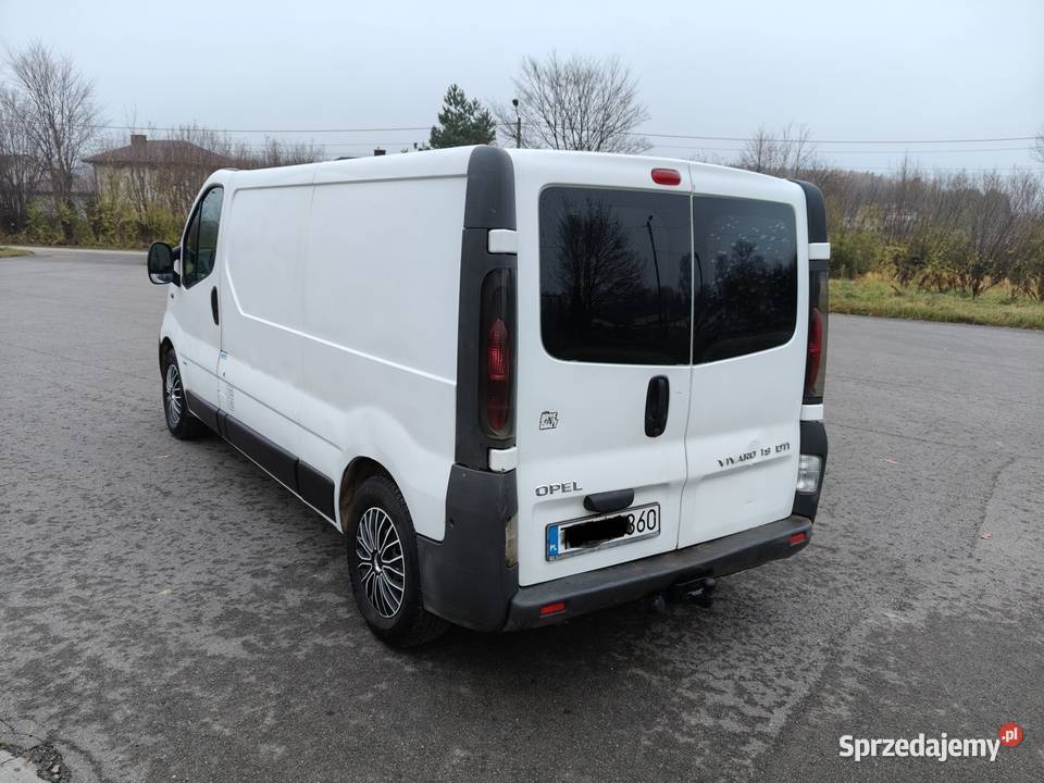 OPEL VIVARO 2004r LONG 19DCI 6 Biegów Gotowy do Rok produkcji 2004