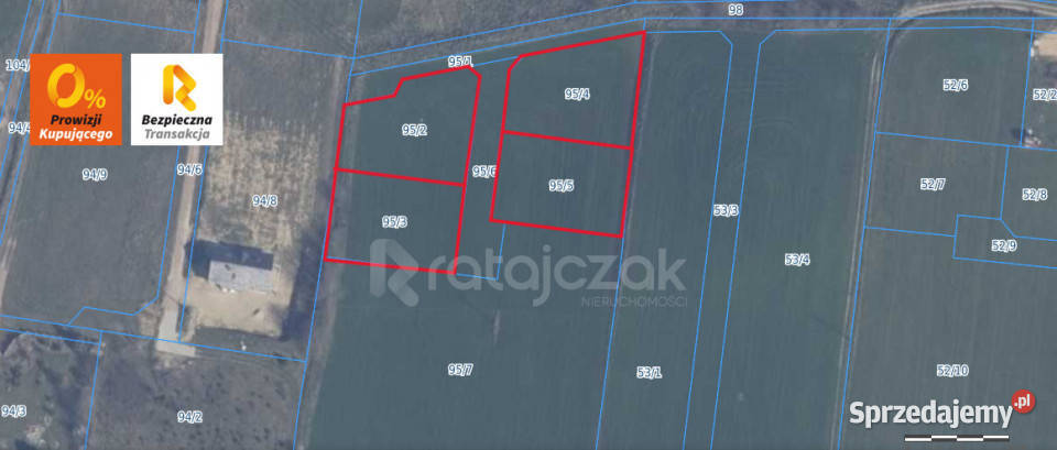 Grunt Ustarbowo 1000m2 sprzedam