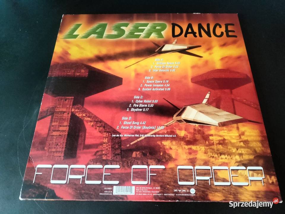 Laserdance Force Of Order 2 x Vinyl
