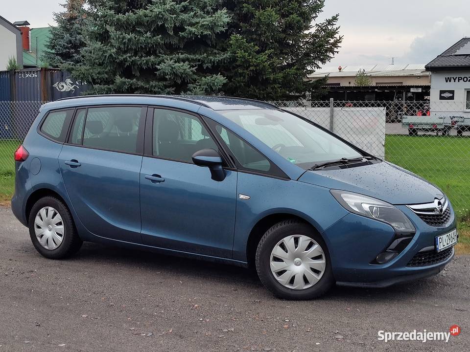 OPEL ZAFIRA III 16 GAZ granatowy wielkopolskie Leszno