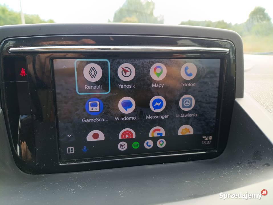 15 dCi 110 2016 Android Auto bogate wyposażenie skórzana tapicerka wielkopolskie Poznań sprzedam