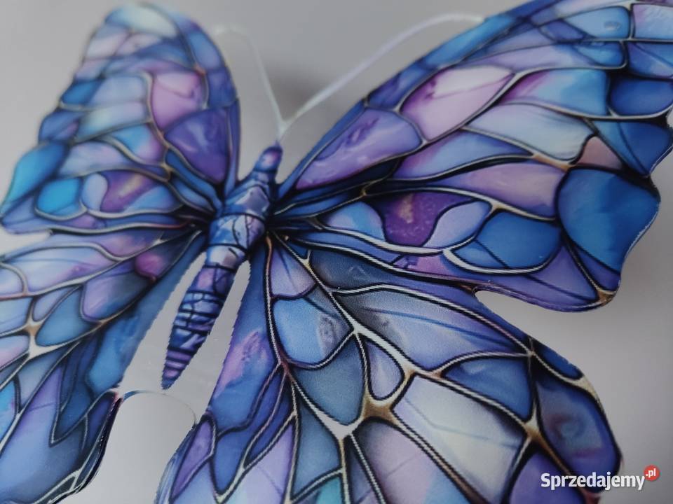 Motyl motylek nowy witraż witrażyk dekoracja Płock
