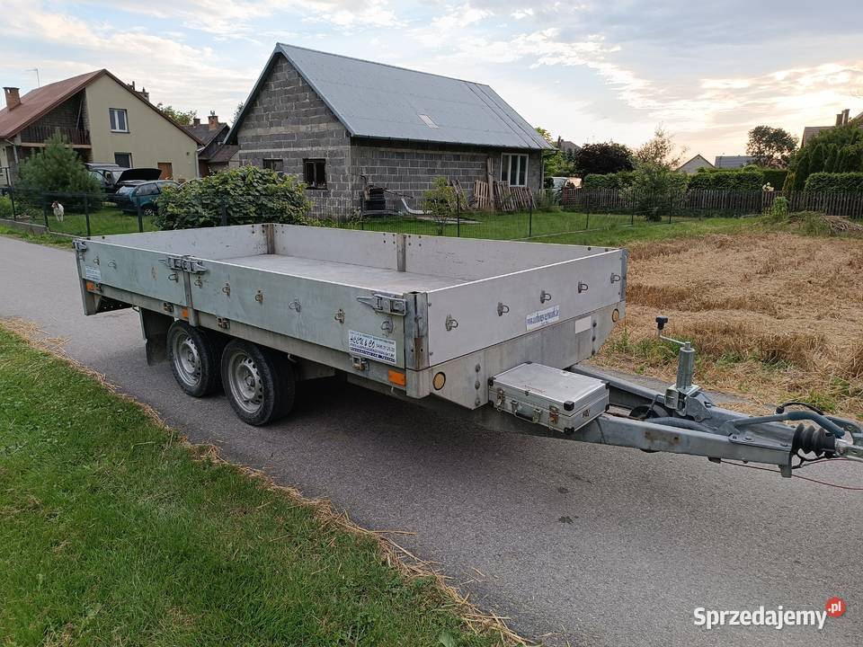 Przyczepa burtowa laweta saris p2000 dmc 1500 burtowe Sędziszów Małopolski