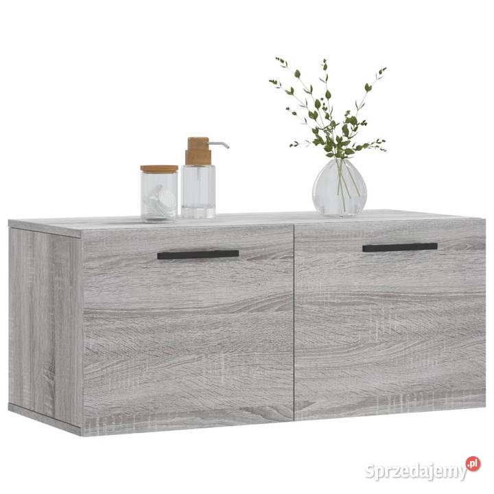 Szafka wisząca szary dąb sonoma 80x365x35 Warszawa