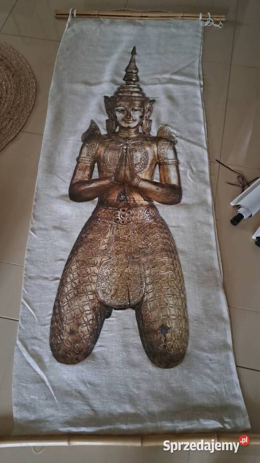 obraz drzeworyt ręcznie wykonany antyk sztuka mazowieckie Warszawa sprzedam