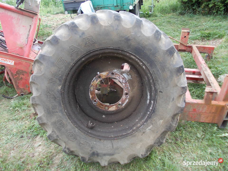 opona 14924 goodyear ładne z felga bez ursus Opony rolnicze Rolnictwo Sosnowiec
