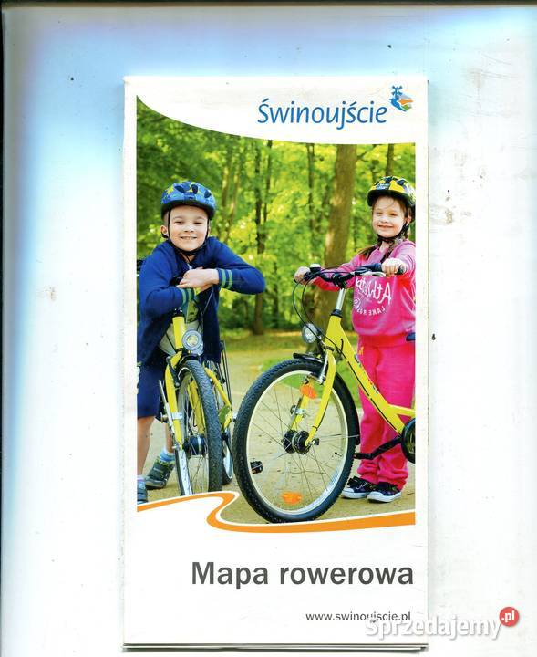 Świnoujście mapa rowerowa Szczecin sprzedam