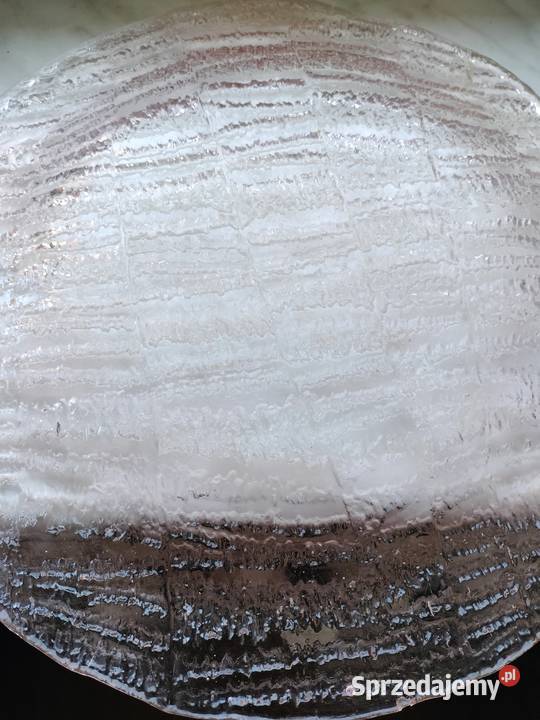 Duża patera talerz iglo 31 blady róż ETDrosd Choszczno