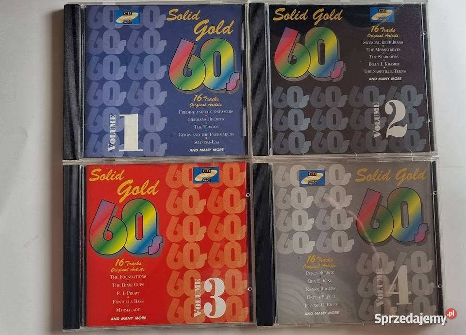 Płyta CD Solid Gold 60s Volume 1234 CD Zielona Góra