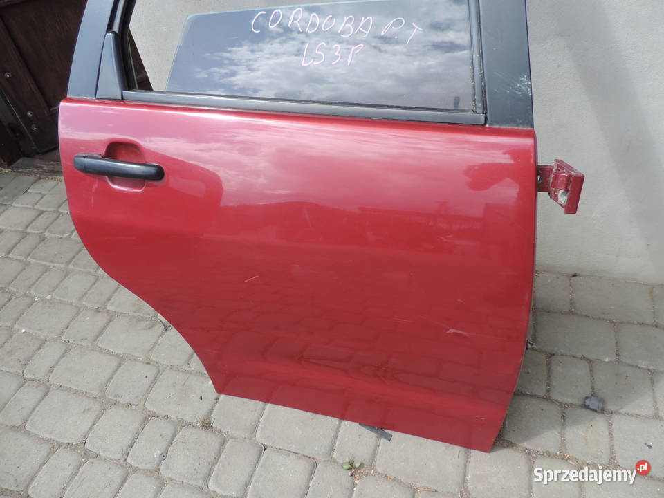 DRZWI PRAWY TYŁ SEAT CORDOBA 1 LS3P Nowy Sącz