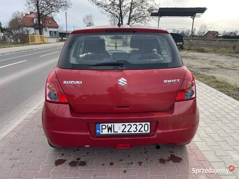 Samochód Auto Suzuki Swift 13 Benzyna LPG 2009r 91KM Tuchorza