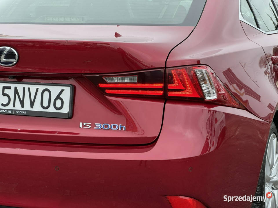 Lexus IS Zarejestrowany w PolsceHYBRYDARoczna aluminiowe felgi