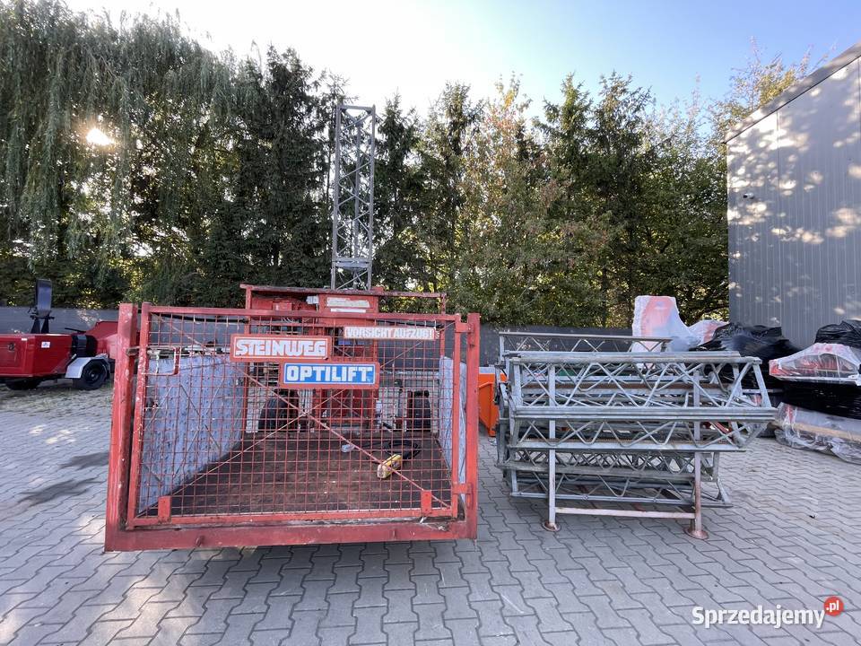 Winda budowlana STEINWEG OPTILIFT wciągarka 500
