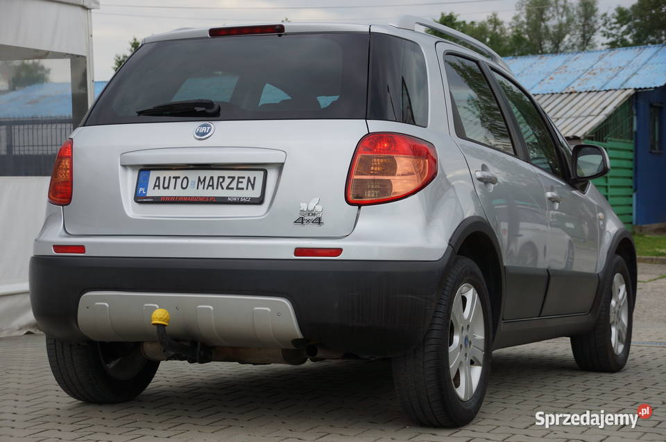 Fiat Sedici 16 Benzyna 107 4x4 Klimatronic Hak 219916km Nowy Sącz sprzedam