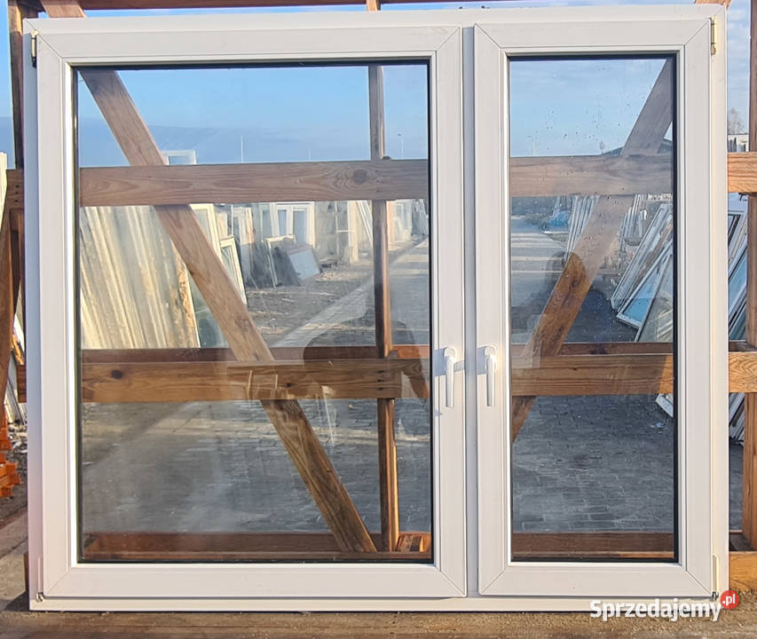 OKNA KacprzaK 175X149 OKNO Używane Plastikowe Okna ścienne Siedlce