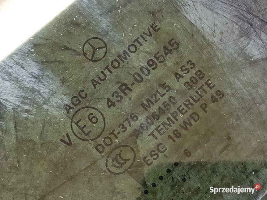 Szyba Drzwi Mała Lewy Tył Mercedes GL X 166 osobowe Pleszew