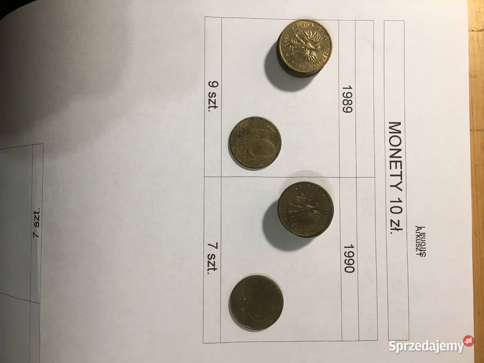 Monety polskie z epoki komunizmu Olsztyn