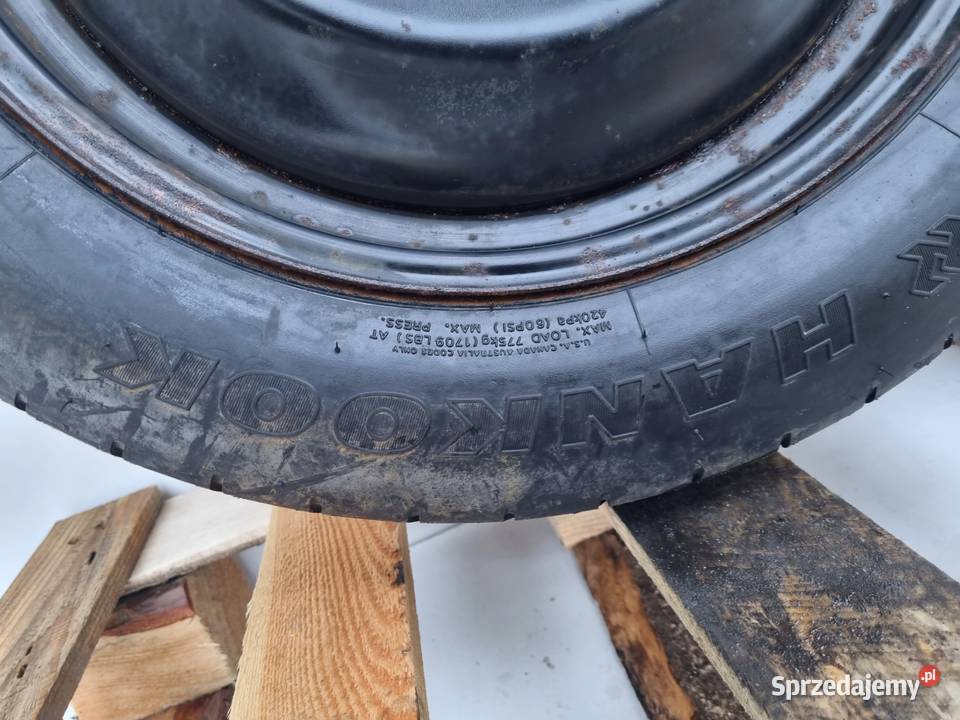 KOŁO ZAPASOWE DOJAZDOWE 12585 R16 Ford C Focus Rudka