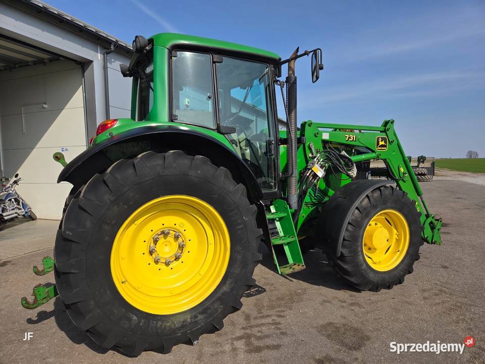 John Deere 6820 140 z org Ładowaczem SUPER STAN John Deere Gąsewo sprzedam