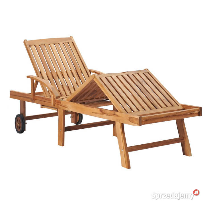 Leżaki 2 lite drewno tekowe WM3073169 Warszawa
