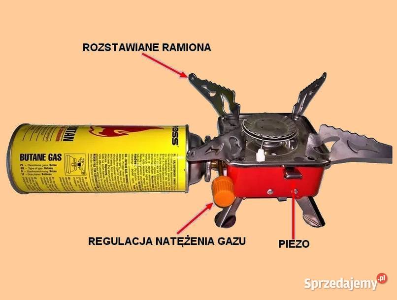 N128 Palnik Kuchenka na Ryby Turystyczny z Piezo Zabrze