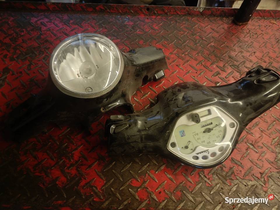 Przednia Lampa Reflektor z Owiewką Piaggio Vespa Buty motocyklowe