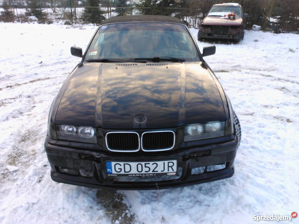 Sprzedam zadbane BMW e36 cabrio 2/3 Tczew sprzedam