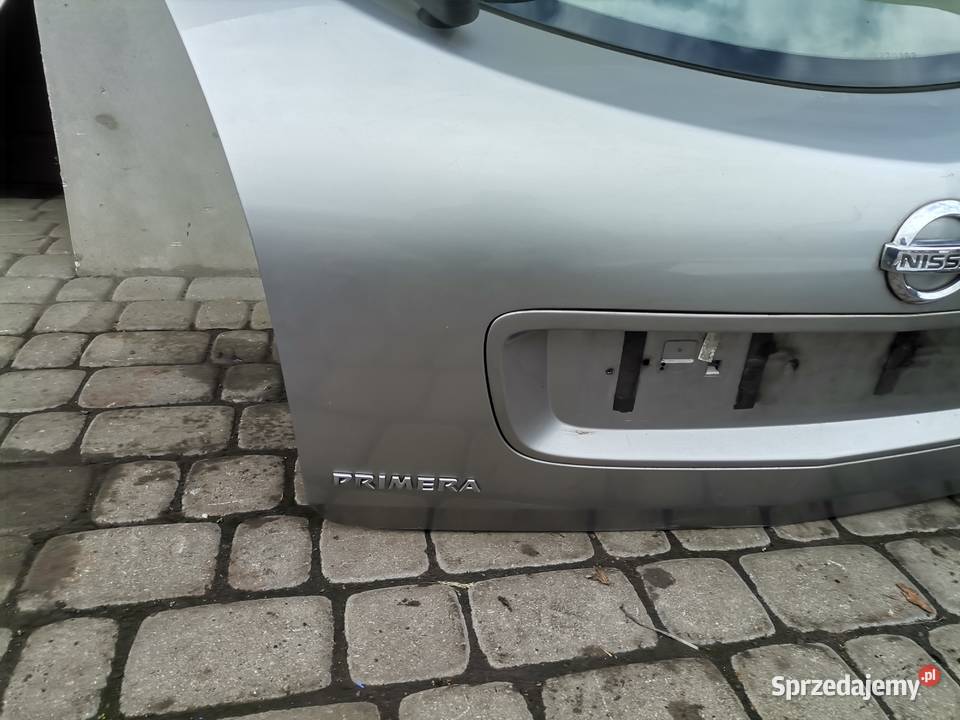TYLNA KLAPA BAGAŻNIKA NISSAN PRIMERA P12 HB KY0G małopolskie Nowy Sącz