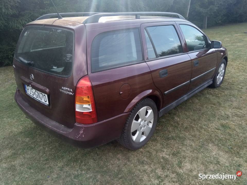 Opel Astra G2002r216bez grama korozjinowe Osobnica