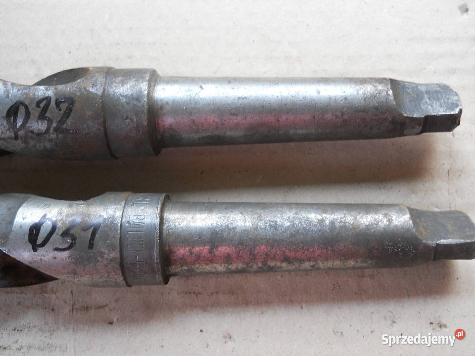 Wiertła do metalu stożkowe 31 x 300 32 x 290 Biecz