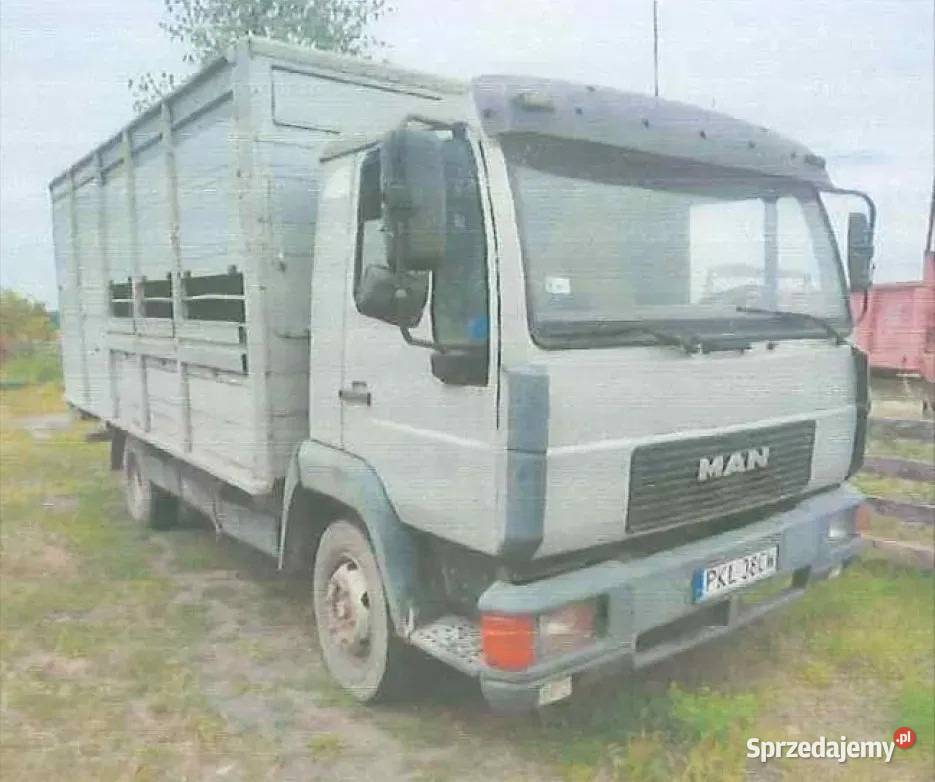 Syndyk sprzeda samochód ciężarowy marki MAN do 4580cm3 wielkopolskie sprzedam